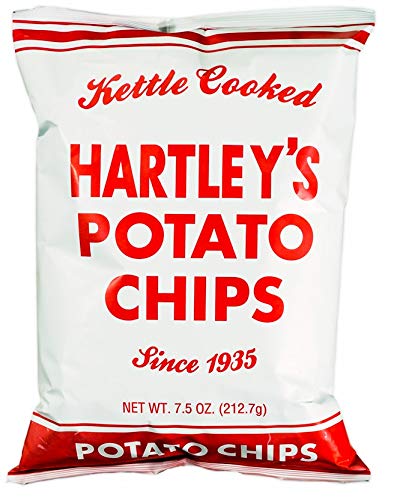 Hartley's Kettle Cooked Potato Chips 7.5 OZ 3 Bags