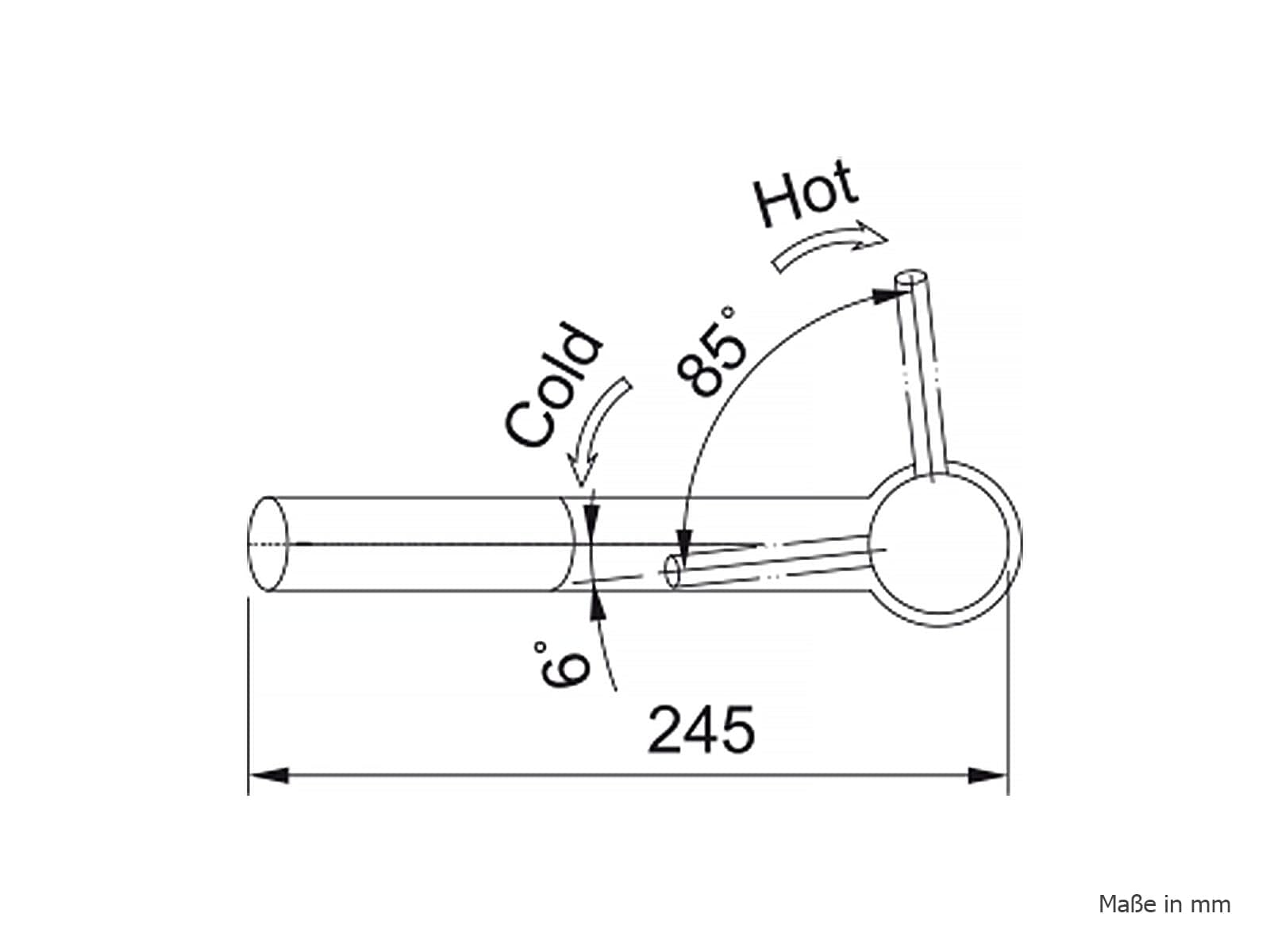 FRANKE; Robinet de cuisine Orbit Pull-Out (115.0569.461); Couleur : inox
