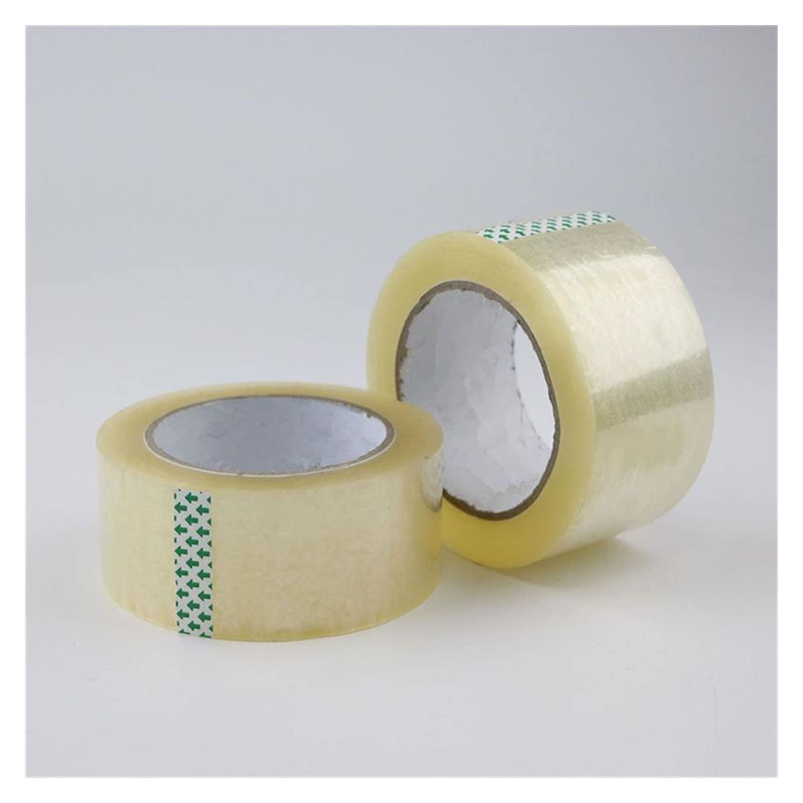 6 Rolls Backging Transparent Tape -Delicate Adesivo portatile trasparente nastri in colla Imballaggio Etichetta di sigillatura Abito nastro per ufficio Scuola HomeWorkshop Usi ( Length : 4.5cmX50M )