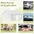 Jaxilyn Carport 13x20ft Portable Garage Car Canopy Heavy Duty Car Port with Mesh Windows and Removable Sidewalls UV Resistant Waterproof All-Season Tarp for SUV,Boat,Car, Truck White
