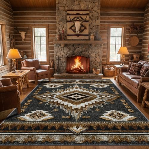 Tapete Vintage Tribal Phtbz 60x90 cm Rectangular miniatura 4
