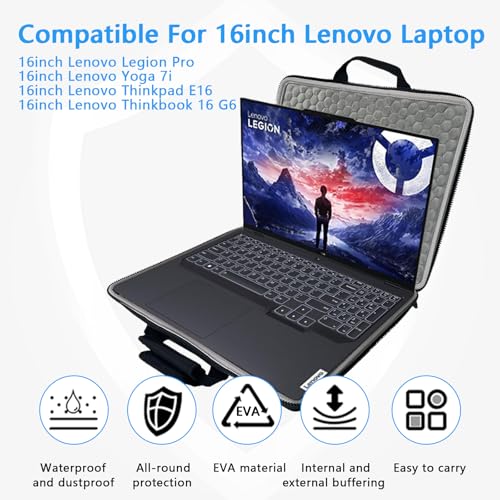 Maletín rígido para laptop 15.6-16 pulgadas miniatura 3