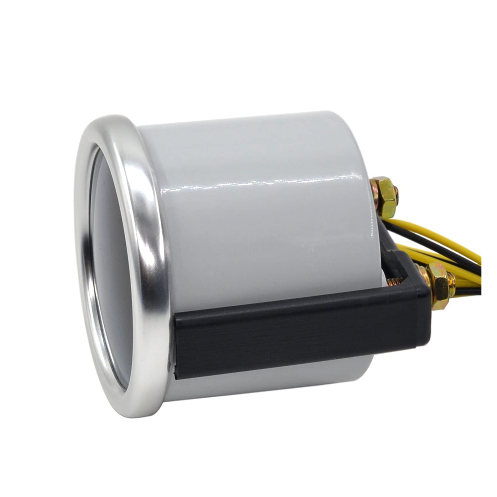 Terre Ronde 52mm Auto Voiture Blanche backllight Turbo Turbin mécanique Boost de gabromètre horloges Pression -1~3 Bar Survolteur Automobile