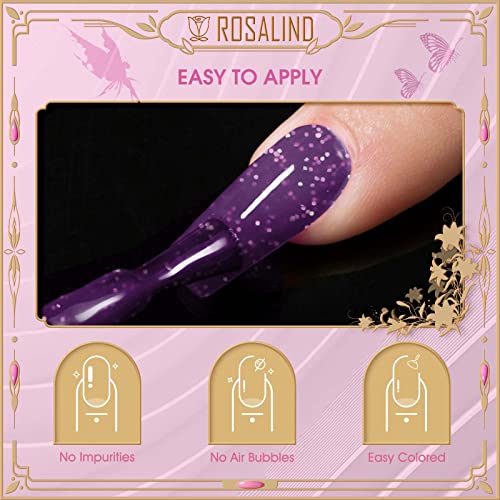 Esmaltes de uñas en gel térmico 6 colores ROSALIND miniatura 6