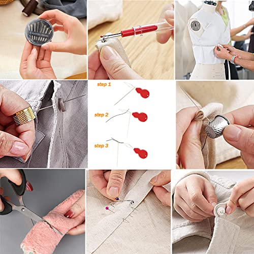 Sewing Kit, 338 Pcs Large Sewing Kit Basic Premium Sewing Supplies, 43 Xl Thread Spools, Complete Needle And Thread Kit For Traveller, Adults, Kids, Beginner, Emergency Repairs, Diy And Home #TOP4