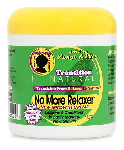 Jamaican Mango & Lime Transition Natural No More Relaxer Daily Creme, 6 Ounce
