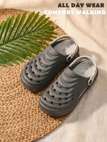 Image of Super Soft Kids Clogs Ultra Lightweight with Adjustable Back Strap Design Soft Cushioning & Anti-Slip Grip Slippers for Kids Playtime Comfortable Indoor & Outdoor Stylish Clogs BBSAP-2
