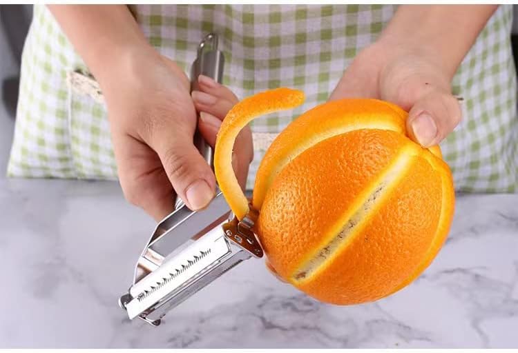 Image of Peeler, potato peeler, universal peeler, stainless steel for fruit and vegetables, dishwasher-safe