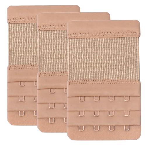 Image of Women's Bra Extenders 4 Hook / 3 Hook / 5 Hook / 2 Hook Soft Comfortable Stretchy Bra Extension Strap