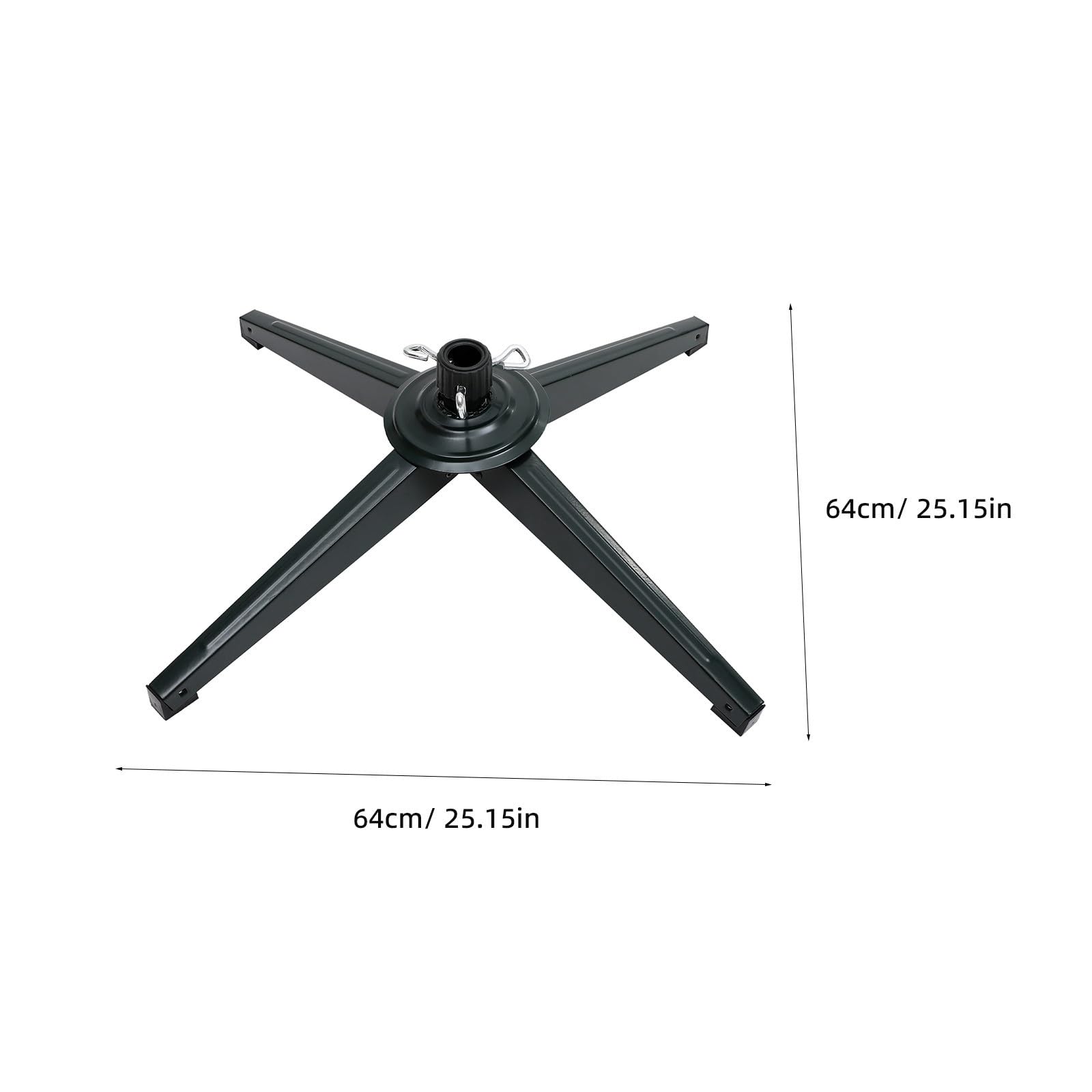 Soporte Metálico Plegable para Árbol de Navidad de Hierro, 1.26