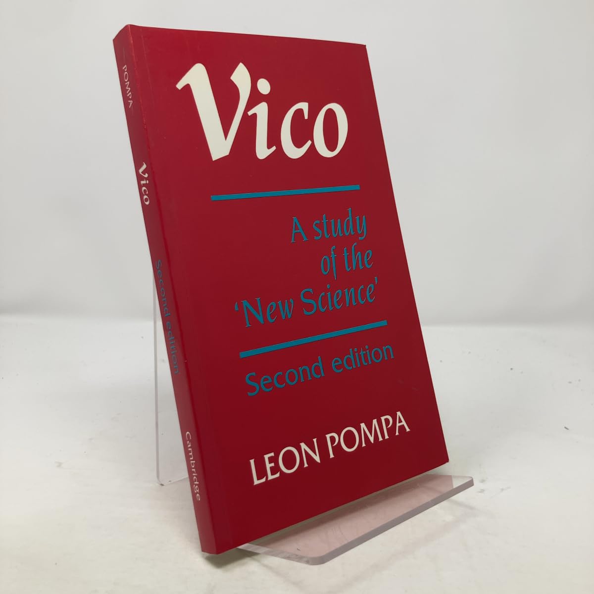 Vico by Leon Pompa - 9780521388719