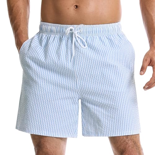 Danfiki Badehosen für Herren Kurz Schwimmhose Badeshorts Schnelltrocknend...