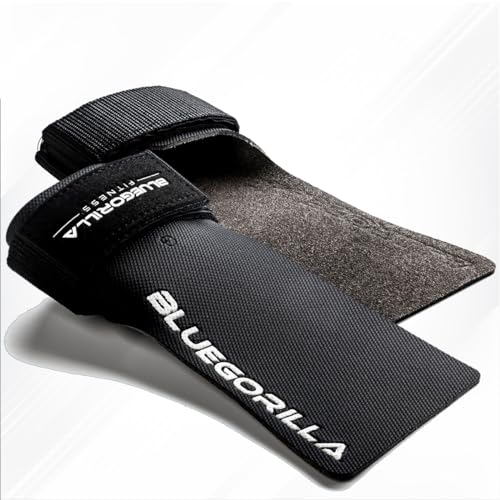 BLUEGORILLA Alligator - Calleras para Crossfit. Super Grip!. Máxima adherencia y protección en Tus Manos. Gimnasio,Box,calistenia, etc. Neopreno de protección. (Extra Grande)