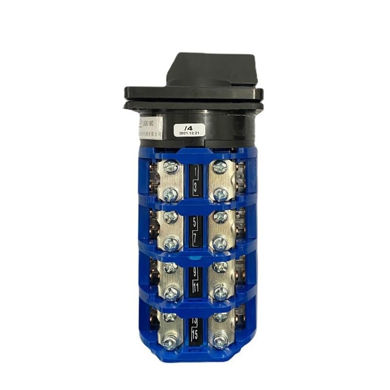 LW26-160/4 Multi Posizioni 4 Sezione Universale Trasferimento Cam Interruttore di Cambiamento Quattro Fili Dual Power Switching Motor Reverse 160A (01)