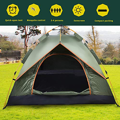 Carpa portátil para camping de 3 a 4 personas miniatura 5