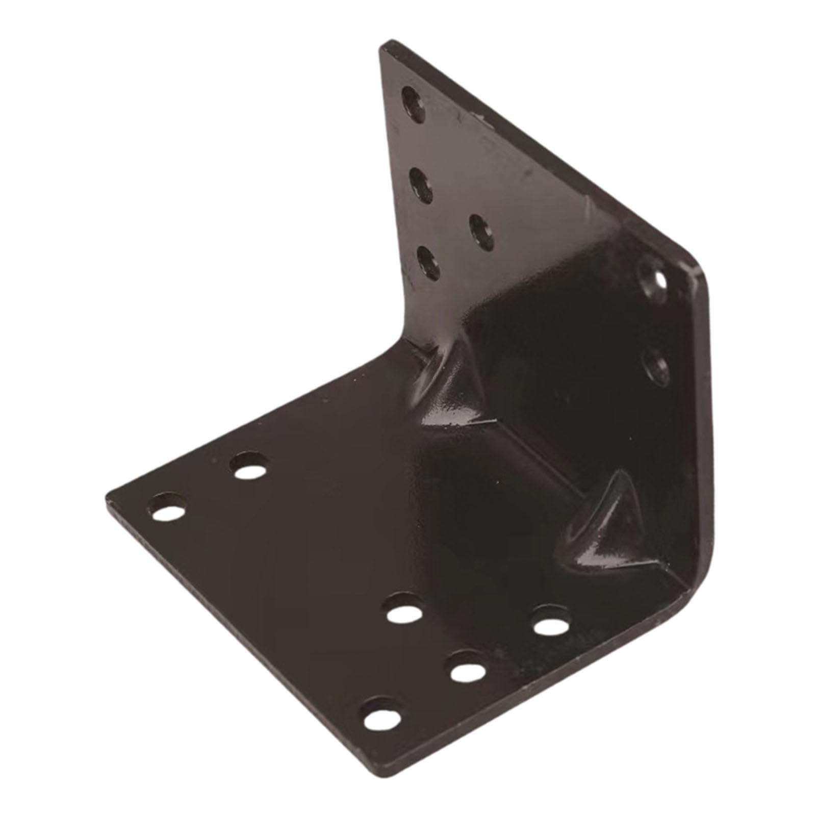 Support de montage pour treuil manuel de 1 200/1 800 livres, accessoire universel, conception multi-trous, assemblage simple, angle droit en acier