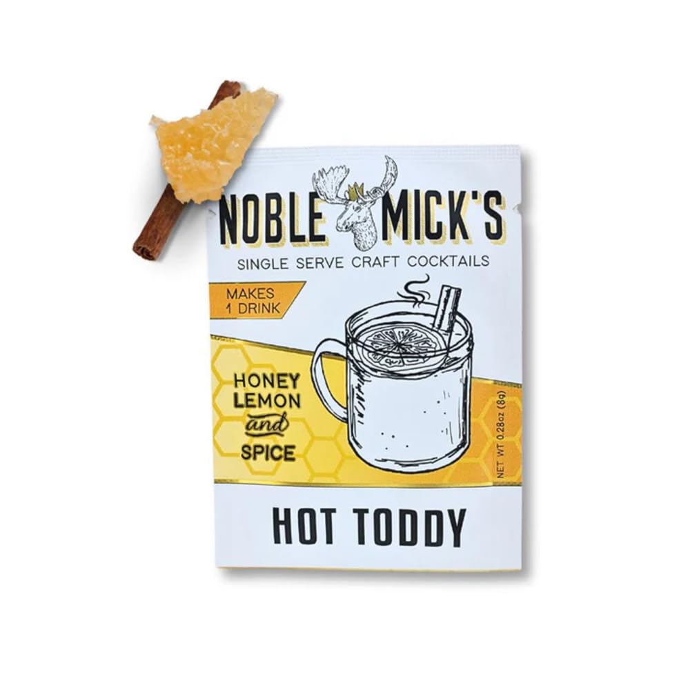 Noble Mick's Drink Mix, Low Calorie, Made in USA, Craft Cocktails (Fireside Frozen Cocoa)