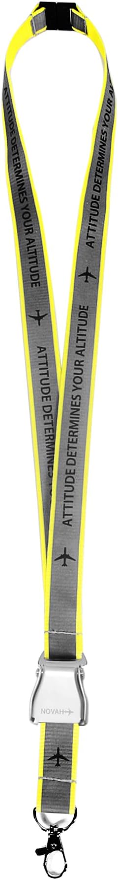 Novah Neon Reflective Aviation Lanyard (GREEN)