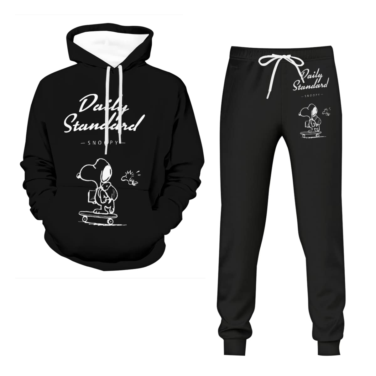 Amazon.co.jp: メンズ パーカー ピーナッツ スヌーピー 上下2点セット  