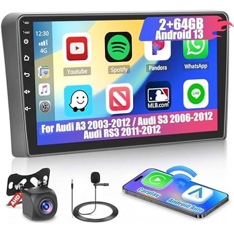 Hikity 2G+64G Car Stereo with Wireless Features Cover