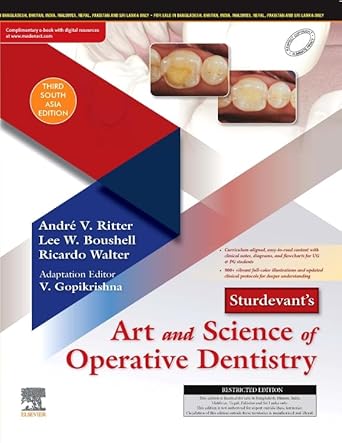 Sturdevant’s Art and Science of Operative Dentistry, Third South Asia Edition
 (3rd Edition) - E-Book - Original PDF - img