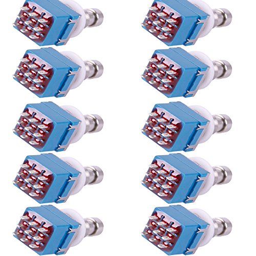 Pédale d'effet guitare True Bypass avec interrupteur 3PDT en métal durable