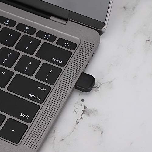 BTSEURY CSR8510 Chip Bluetooth Adapter for PC, with 3Mbps USB Dongle, Dual Mode for Phone Tablet (Black) - 2