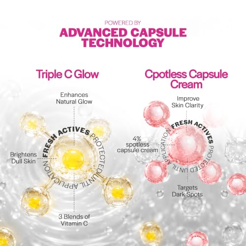 Image of Suroskie Spotless Capsule Cream 68g | Korean Skin Care For Women & Men | For Pigmentation & Dark Spots | Skin Brightening & Deep Hydration | All Skin Type (Combo Vitamin C & Spotless)