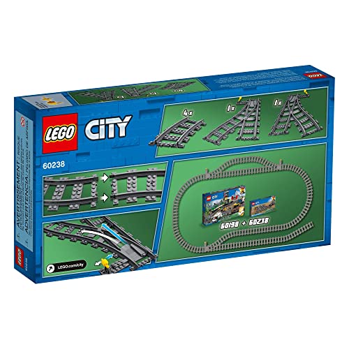 City 60238 - Weichen (8 Teile) - 2018 - Lego - Immagine 2