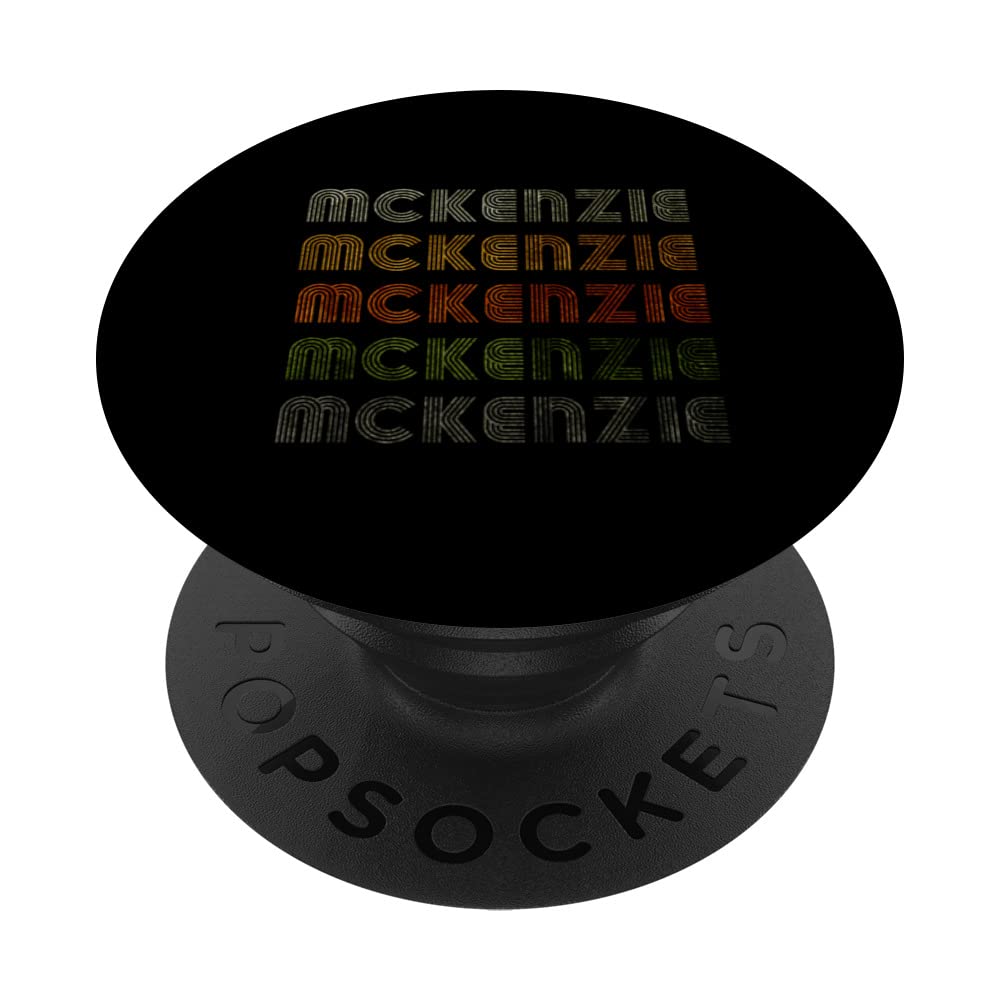 Love Heart Mckenzie Tee Grunge/Vintage Style Black Mckenzie PopSockets Swappable PopGrip