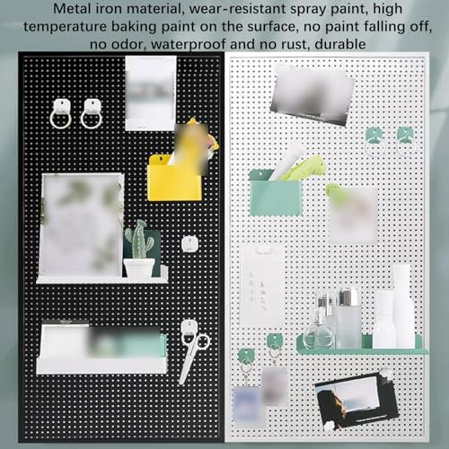Narzędzie pegboard garaż stojak ścienny zestaw kluczy do przechowywania wierteł stojaki na stojaki, stojak na pegboard, panele i jednostki do pegboardów, metalowy organizer ścienny, garaż rzemiosło
