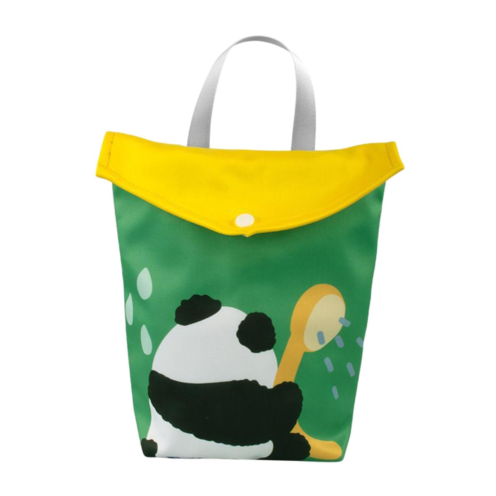 BNF®Baby Cloth Diaper Pouch Gym Bag Diaper Organizer Bag for Yoga Travel Outdoor Panda 25x30cm|Baby | Diapering | Diaper Bags|1 Wet-image-36