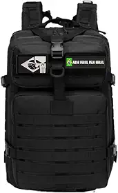 Mochila Tática 50 Litros PREMIUM Trilha Camping Mala Viagem Atividades