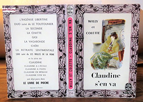 Claudine s'en va [French] B0000DSJQM Book Cover