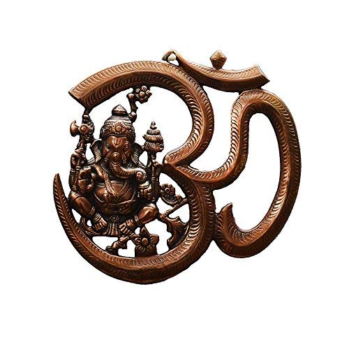 Seigneur Ganesha avec Om Éponte Loi-390, le cadeau idéal pour une crémaillère réussie