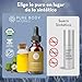 Pure Body Naturals Castor Oil for Eyelashes and Eyebrows - 1 Fl Oz Nourishing Brow & Lash Growth Serum - Organic, Hexane Free, Cold Pressed, Unrefined - Eyelash and Eyebrow Growth Serum for Women