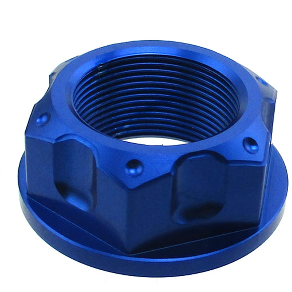 Blue M22 Steering Stem Nut For TTR50 TTR110 TTR125 Pit Dirt Bike-image-39