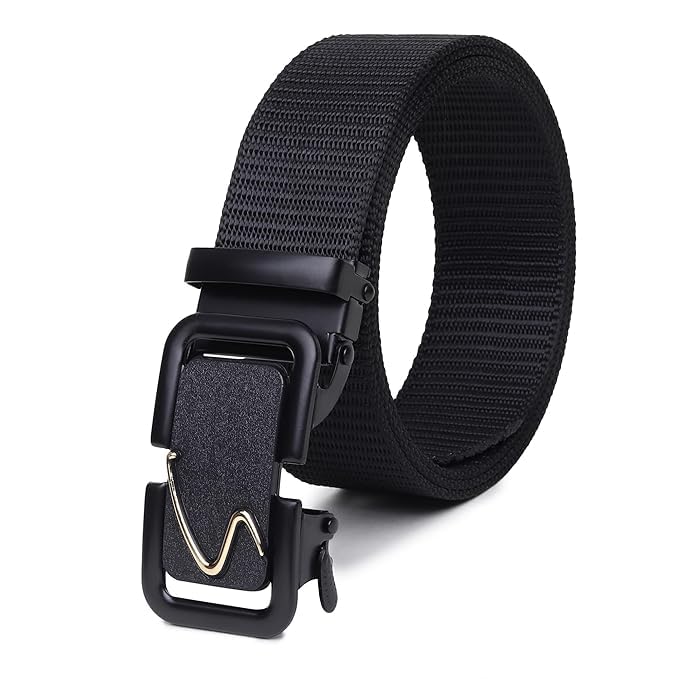 just-style Nylon Fabric Belt for Men | Formal/Casual | Can be fits on upto 44 inches Waist size-picture-20