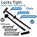 160Pcs Upgraded Nylon Universal Cable Tie, Buckle Automotive Zipper Clips, Plastic Rivet Grip Zip Ties, Push Pin Clip Auto Body Parts Trim, Snap-Fit Bumper Retainer Fender Liner Door Panel Fastener