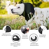 Safe Dogs Ears Hunde-Ohrenschützer mit Geräuschunterdrückung, Gehörschutz-Kopfhörer für Feuerwerk, Donner und laute Geräusche, bequeme Passform für alle Rassen, waschbare, schallabsorbierende Einsätze