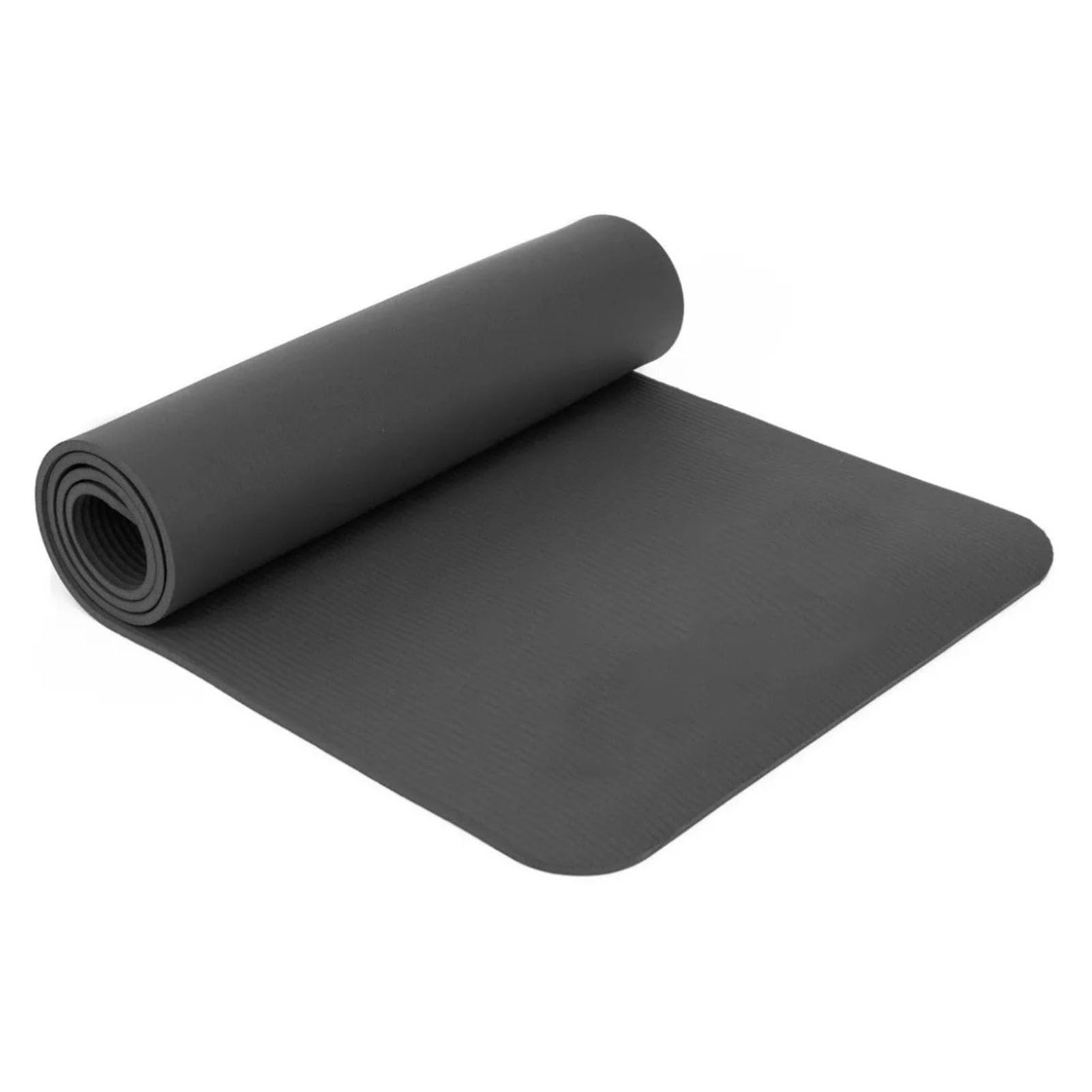 Tappetino per Esercizi NBR Spesso con Trama Antiscivolo 72x24 Pollici per Palestra Interna Ed Esterna Pilates Allenamento Meditazione