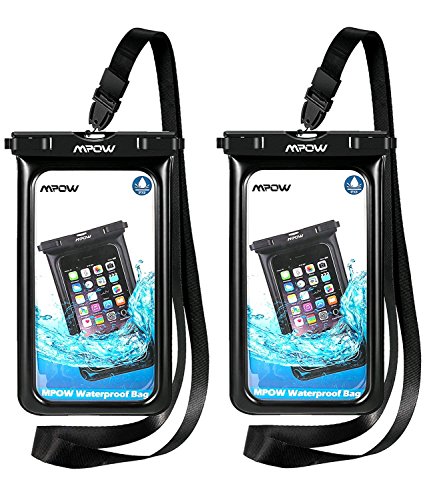 Mpow Upgraded Floating Waterproof Phone Pouch, IPX8 Waterproof Case Underwater New Type TPU