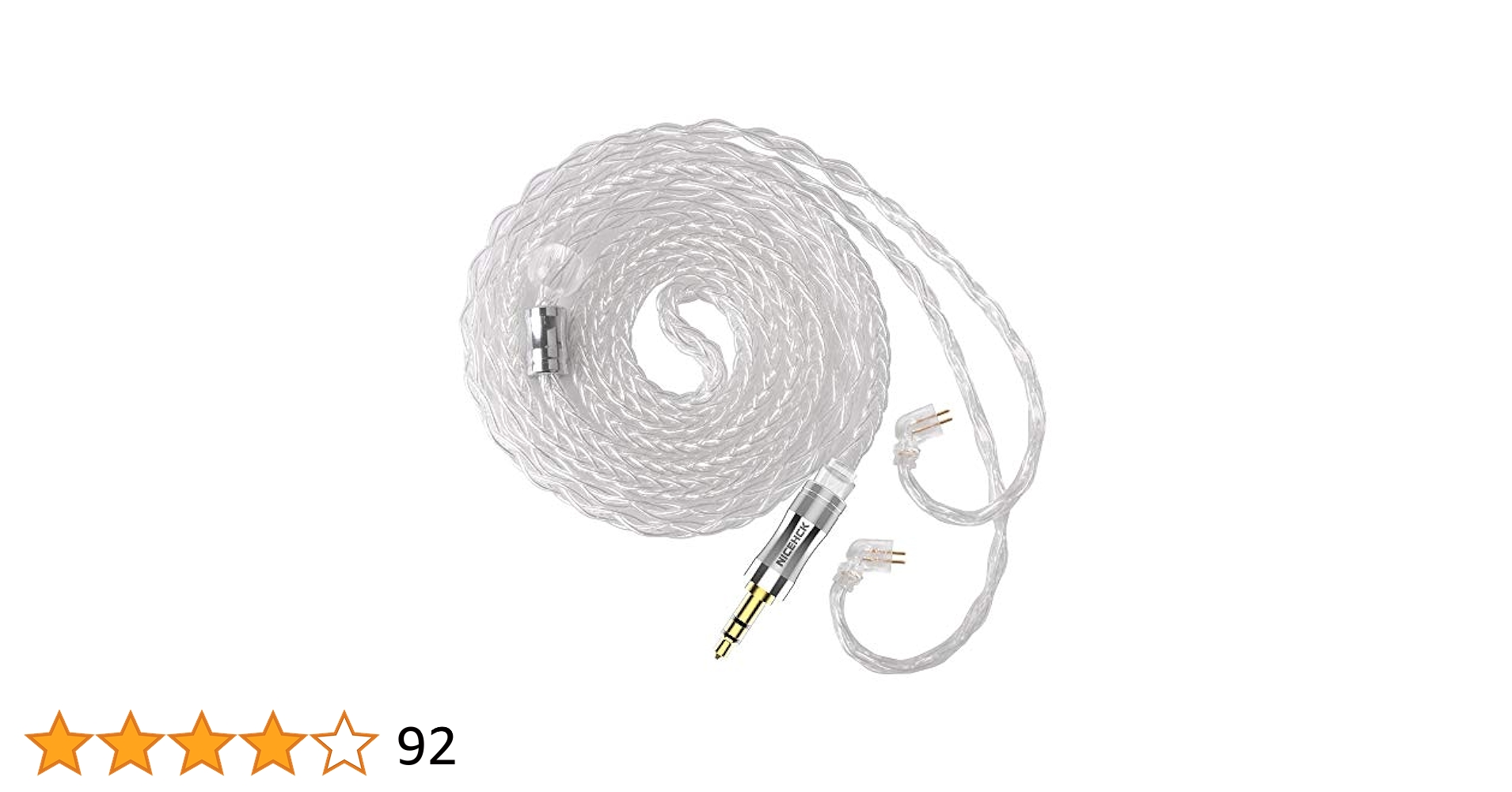 Amazon.com: NICEHCK LitzPS Pro Earphone Cable, 4N 8 Core