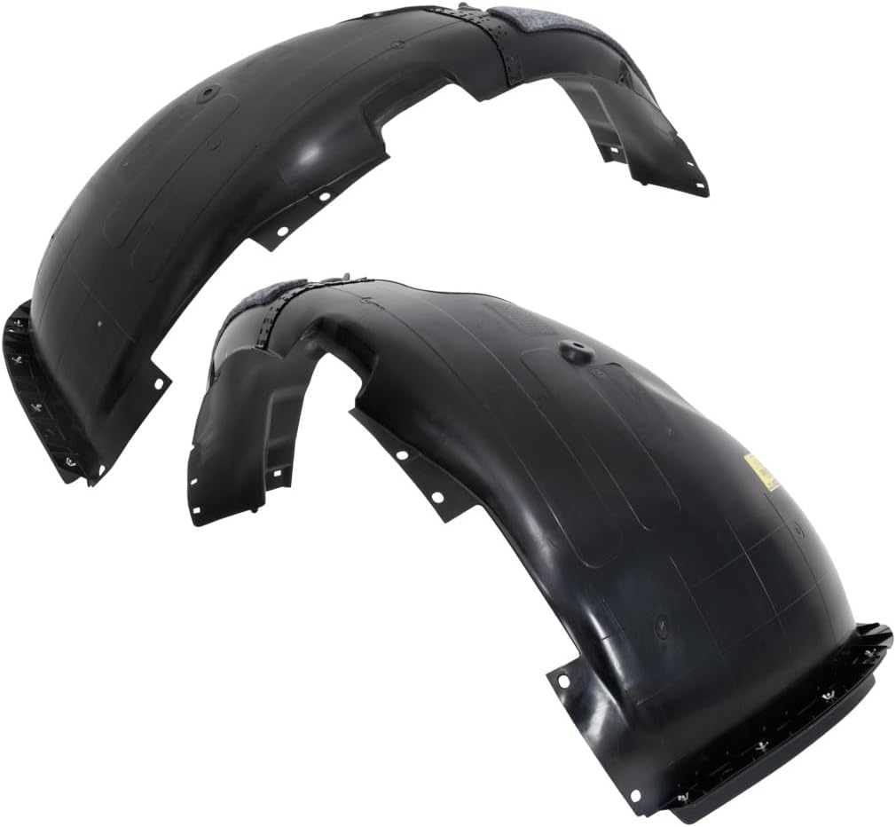 for Hyundai Elantra Splash Guard/Fender Liner 2017 2018 Driver and Passenger Side Pair/Set | Front | Replacement for HY1248161, HY1249161 | 86811F3000, 86812F3000