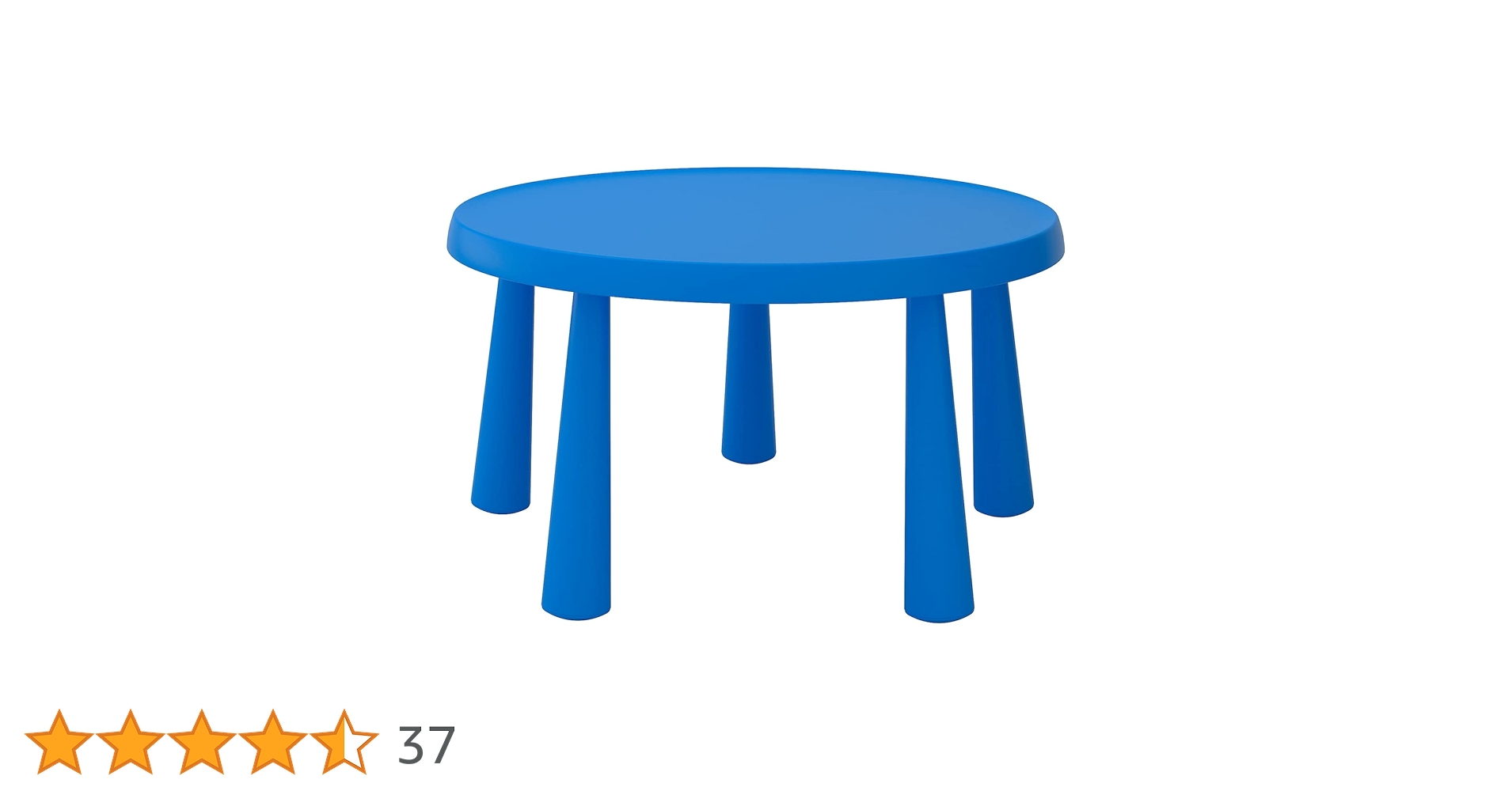 IKEA　イケア　マンムット　MAMMUT　丸テーブル　ブルー MAMMUT マンムット 子ども用テーブル, 室内/屋外用/ライトブルー