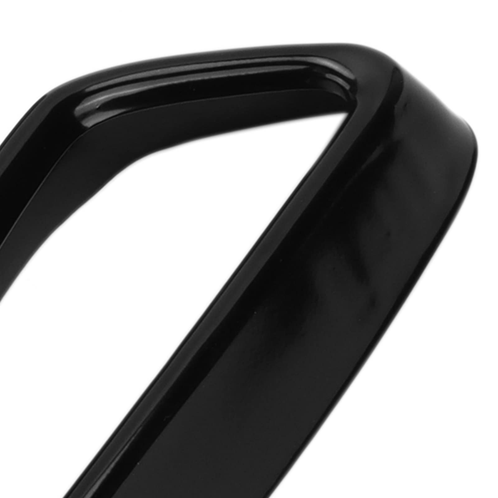 G30 Auspuffblende Schwarz, Auspuffspitzen G30, 2-Teilige Auspuffendrohr-Spitzenabdeckung Schwarz Glänzend Ersatz für 5er G30 G38 2018–2021