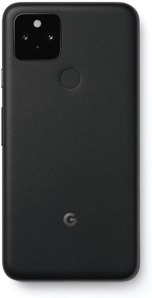 Google Pixel 5a 5G, US Version, 128GB, Mostly Black - Unlocked (Renewed)