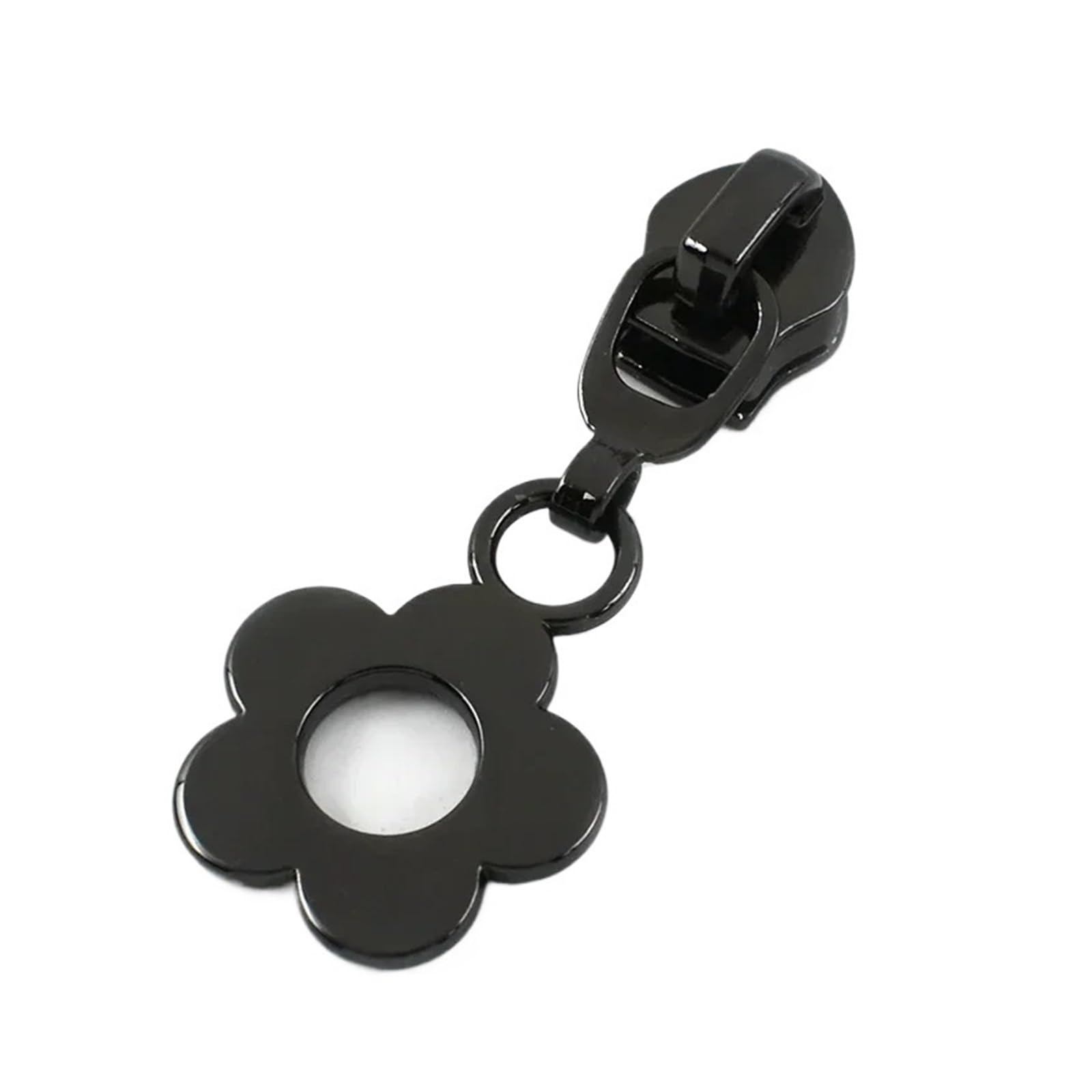 10 Cursori for Cerniere 5# for Borse for Indumenti Con In Nylon, Sostituiscono I Kit Di Riparazione Della Testa Dell'estrattore Accessori Hardware Fai Da Te(XP073-GunBlack)