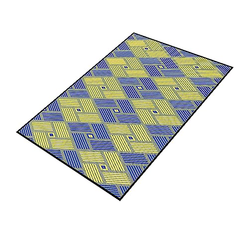 Neez Outdoor Teppich Wetterfest - Wasserdicht, Sandfest, Faltbare und...