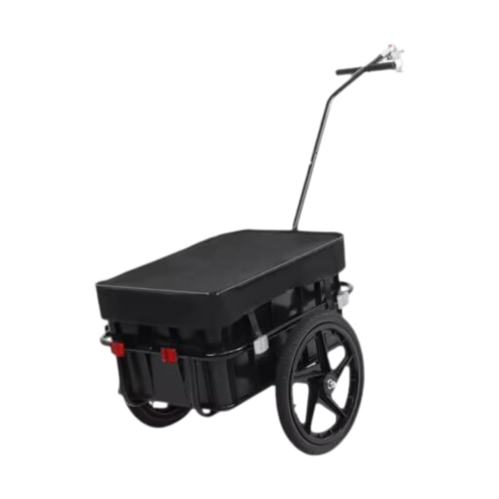 Remolque de Carga Desmontable para Bicicletas, Ideal para Compras Y Acampada.